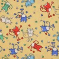 Veselé mačky - bežová