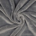 Flanel fleece - šedá