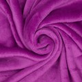 Flanel fleece - fialová