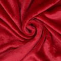 Flanel fleece - červená