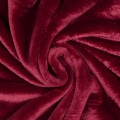 Flanel fleece - bordó