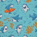 Žraloci a rybičky - vzor