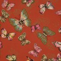 Motýle - bavlnený úplet - vzor