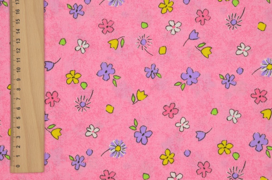 Detské farebné kvietky