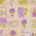 Levanduľa patchwork - vzor