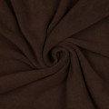 Micropolar fleece - tmavo hnedá