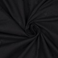 Bavlnená blúzkovka - výšivka - čierna