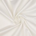 Bavlnený kostýmový satén pruh - biela