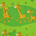 Žirafy - zelená