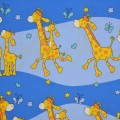 Žirafy - modrá
